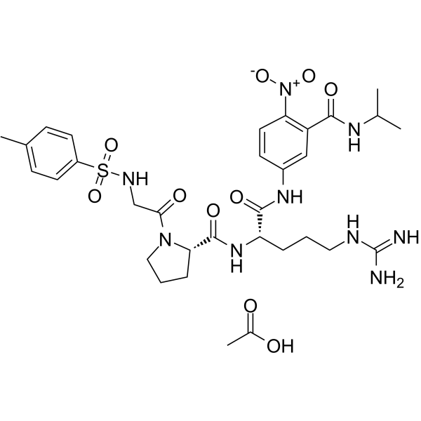 Tos-Gly-Pro-Arg-ANBA-IPA acetateͼƬ