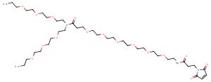 N-(Mal-PEG6)-N-bis(PEG3-amine)ͼƬ