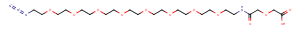 2-((Azido-PEG8-carbamoyl)methoxy)acetic acidͼƬ