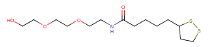 Lipoamido-PEG2-OH图片