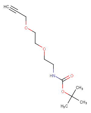 Propargyl-PEG2-NHBocͼƬ