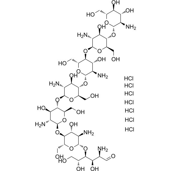 Chitoheptaose heptahydrochloride图片