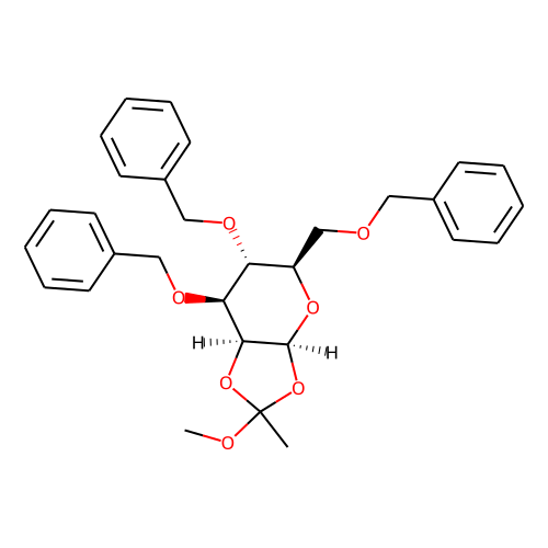 3,4,6-Tri-O-benzyl--D-Mannopyranose 1,2-(methyl orthoacetate)ͼƬ