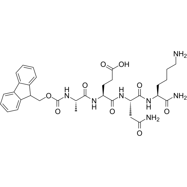 Fmoc-Ala-Glu-Asn-Lys-NH2ͼƬ