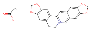 Pseudocoptisine acetateͼƬ