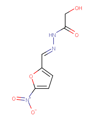 Glycolic acid,(5-nitrofurfurylidene)hydrazideͼƬ