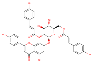 Apigenin 7-O-(2'',6''-di-O-E-p-coumaroyl)glucosideͼƬ