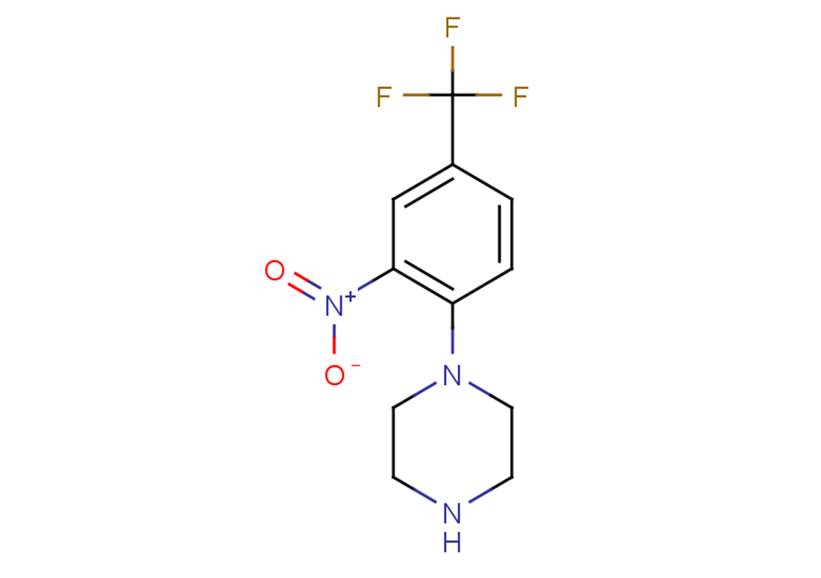 N-[2-nitro-4-(trifluoromethyl)phenyl]piperazineͼƬ