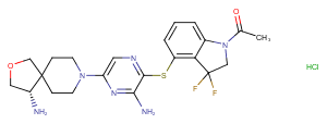 SHP2-IN-6 hydrochloride图片