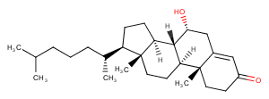 7-hydroxy-4-Cholesten-3-oneͼƬ