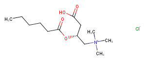 Hexanoyl-L-carnitine(chloride)ͼƬ