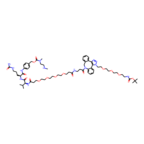 Boc-NH-PEG3-C2-triazole-DBCO-PEG4-VC-PAB-DMEAͼƬ