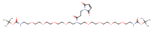 N-Mal-N-bis(PEG4-NH-Boc)ͼƬ