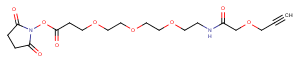 Propargyl-O-C1-amido-PEG3-C2-NHS esterͼƬ