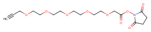 Propargyl-PEG4-O-C1-NHS esterͼƬ