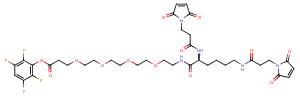 Bis-Mal-Lysine-PEG4-TFP esterͼƬ