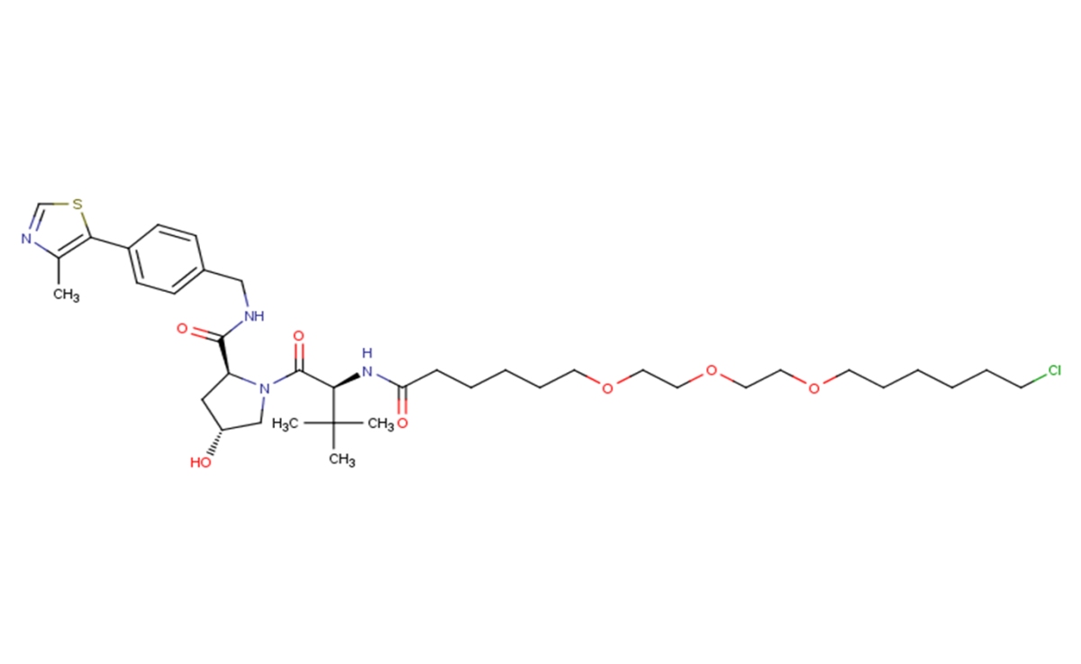 (S,R,S)-AHPC-C6-PEG3-C4-ClͼƬ