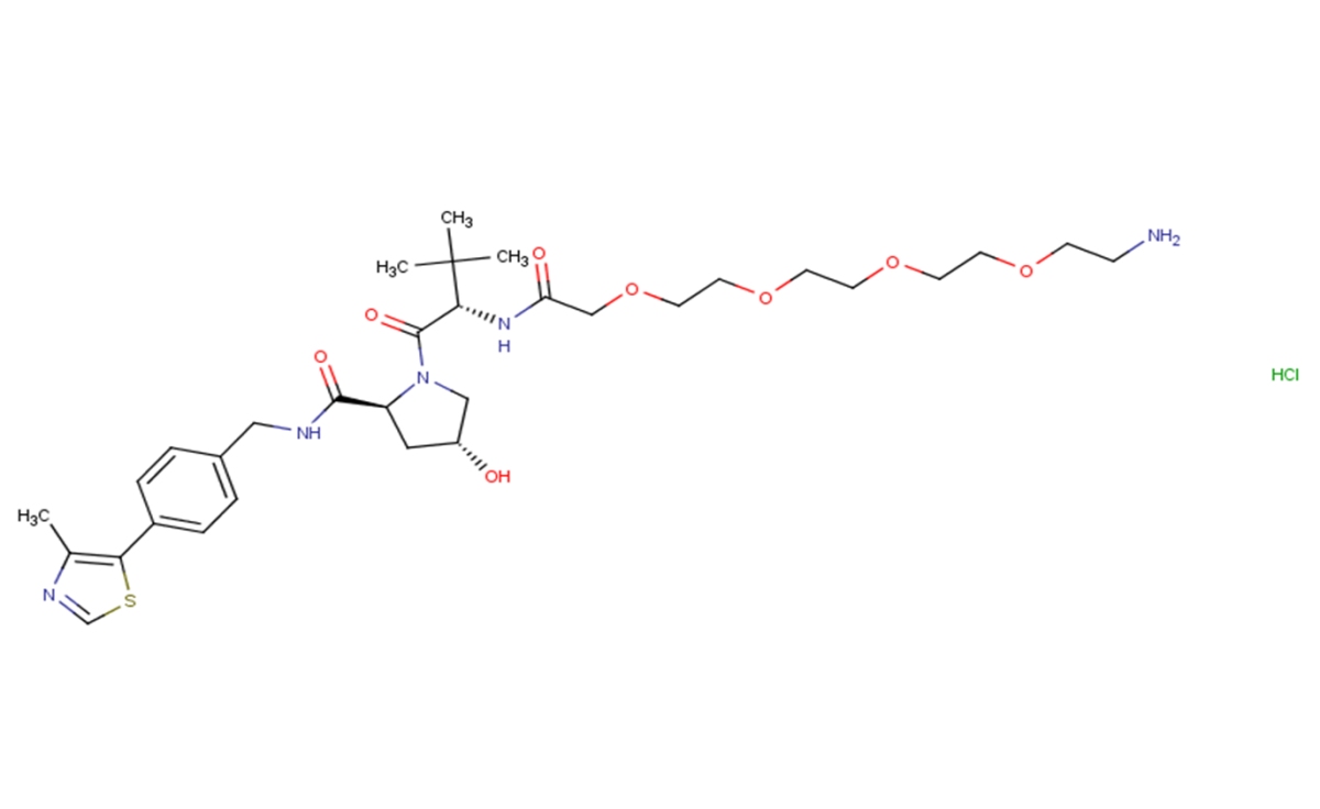 (S,R,S)-AHPC-PEG4-NH2 hydrochlorideͼƬ