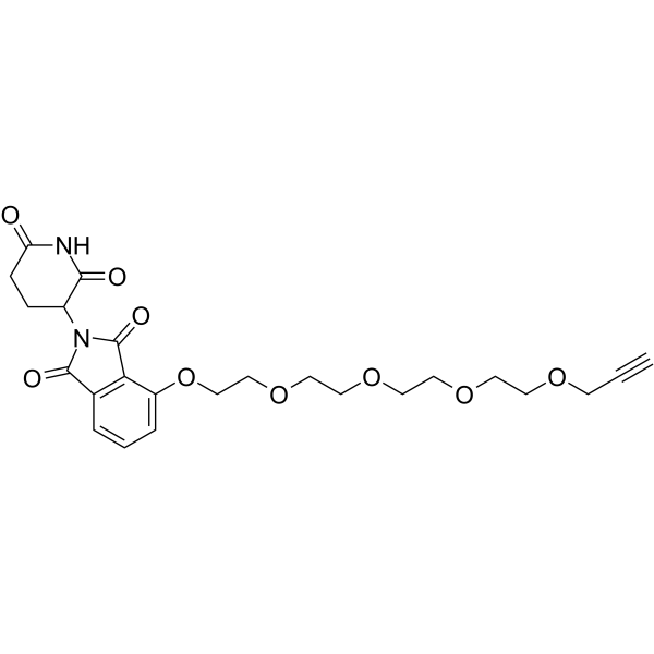 Thalidomide-PEG4-Propargyl图片