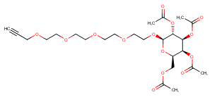 Propargyl-PEG4-tetra-Ac-beta-D-galactoseͼƬ