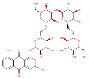 Chrysophanol tetraglucosideͼƬ