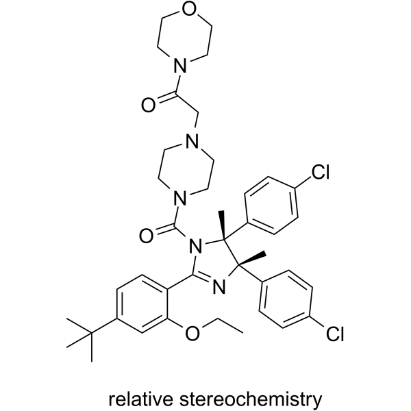 p53 and MDM2 proteins-interaction-inhibitor(racemic)ͼƬ