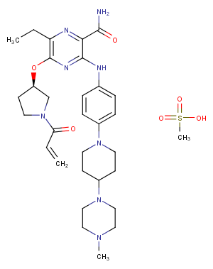 Naquotinib mesylateͼƬ