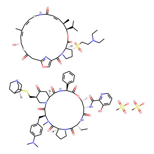 Quinupristin-Dalfopristin Complex(mesylate)图片