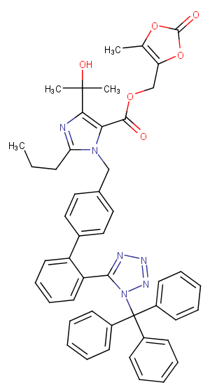 Tritylolmesartan Medoxomil图片