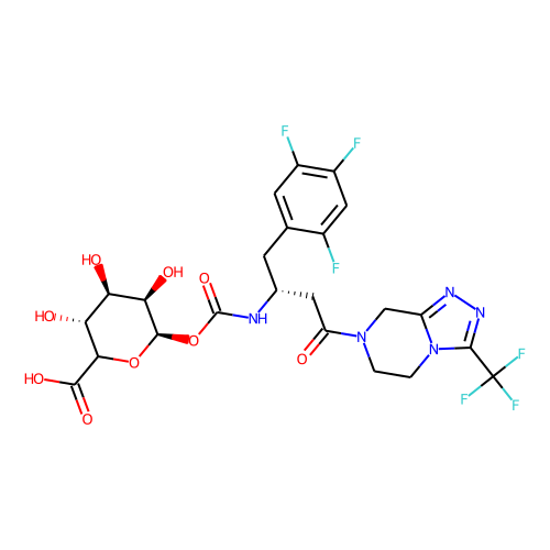 (-)-Sitagliptin Carbamoyl Glucuronide图片