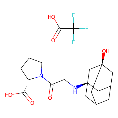 Vildagliptin carboxylic acid metabolite(trifluoroacetate salt)ͼƬ