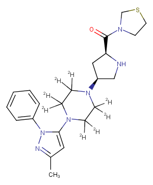 Teneligliptin D8图片