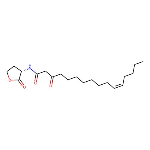 N-3-oxo-hexadec-11(Z)-enoyl-L-Homoserine lactoneͼƬ