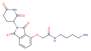 Thalidomide-O-amido-C4-NH2ͼƬ