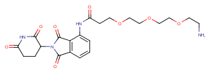 Pomalidomide-amido-PEG3-C2-NH2ͼƬ