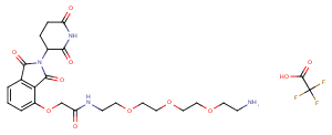 Thalidomide-O-amido-PEG3-C2-NH2 TFAͼƬ