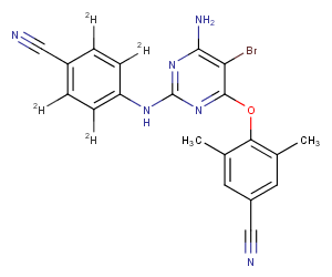 Etravirine D4图片