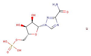 Ribavirin 5'-monophosphate(lithium salt)ͼƬ