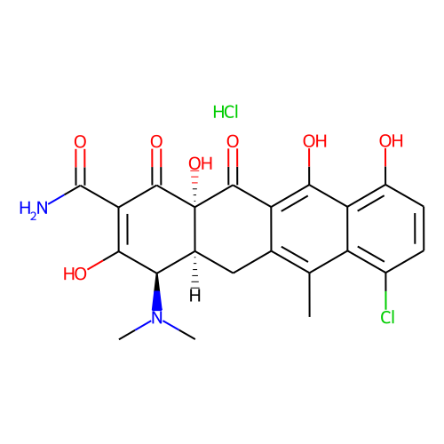 4-Epianhydrochlortetracycline(hydrochloride)ͼƬ