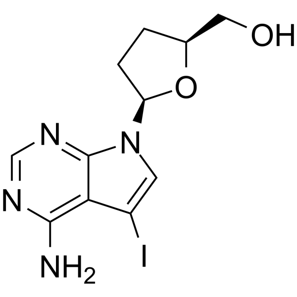 7-Iodo-2',3'-dideoxy-7-deazaadenosineͼƬ