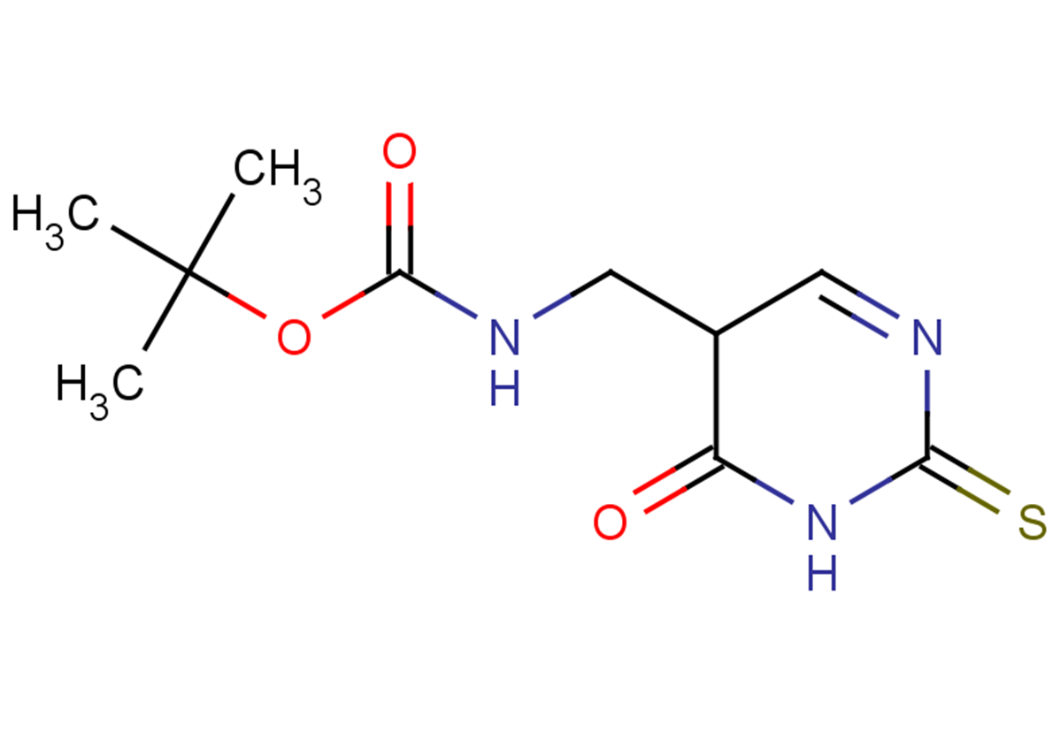 5-(N-t-butyloxycarbonyl)aminomethyl-2-thiouracilͼƬ