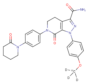 Apixaban 13C,d3ͼƬ