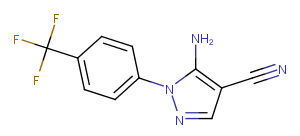 5-amino-1-[4-(trifluoromethyl)phenyl]-1H-pyrazole-4-carbonitrileͼƬ