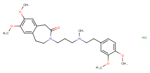 Zatebradine hydrochloride图片