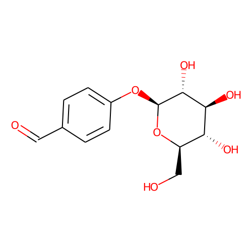 p-Hydroxybenzaldehyde glucoside图片