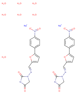 Dantrolene sodium hemiheptahydrate图片