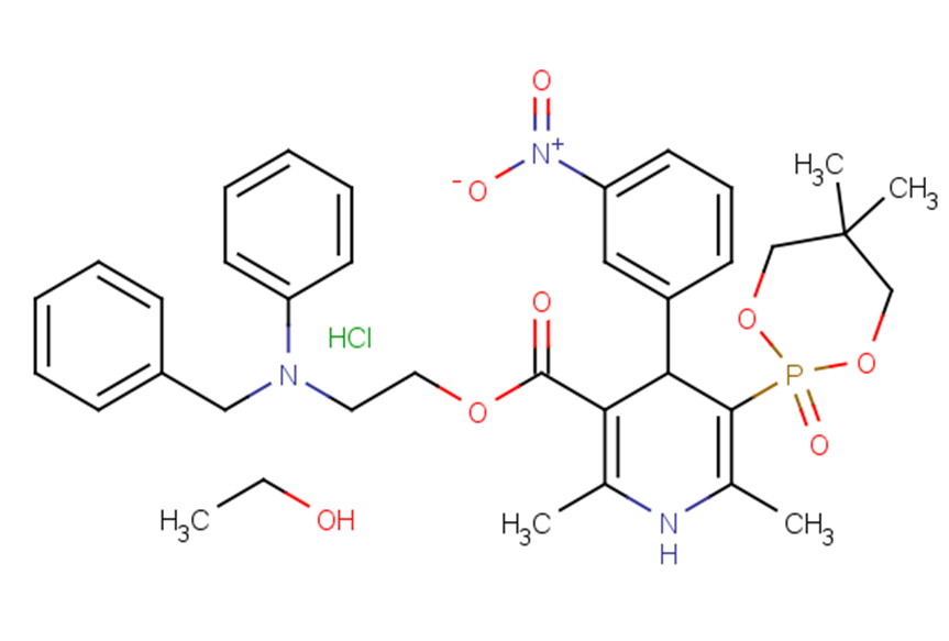 Efonidipine hydrochloride monoethanolateͼƬ