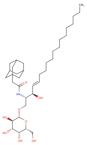 C2 Adamantanyl Galactosylceramide(d18:1/2:0)ͼƬ