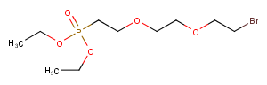 Bromo-PEG2-phosphonic acid diethyl ester图片