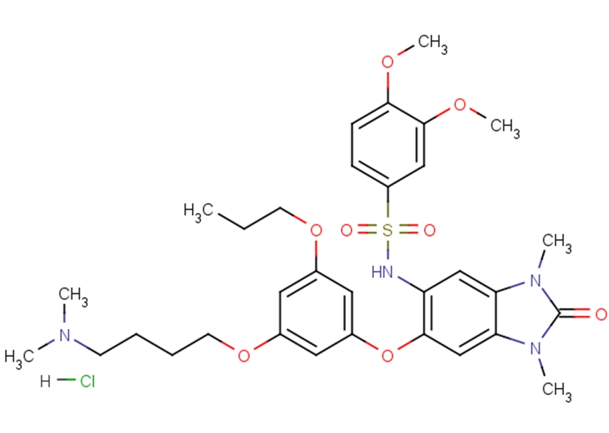 IACS-9571 Hydrochloride(1800477-30-8 free base)ͼƬ